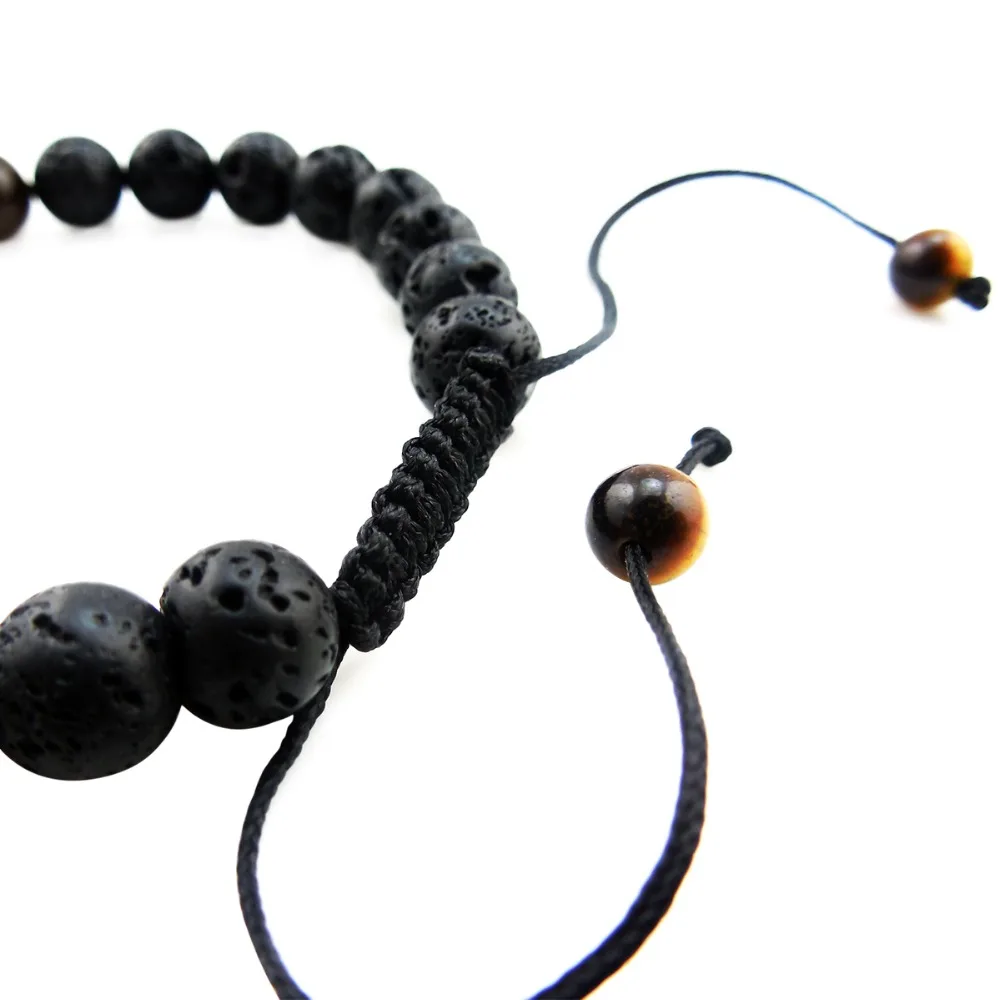 ZP-BS383-4  Lava Diffuser Bracelet