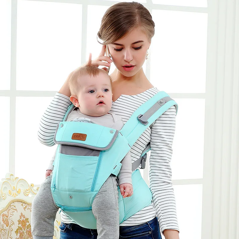 

0-36 months 3 in1 baby carrier, ergonomic kids sling backpack pouch wrap Front Facing multifunctional infant kangaroo bag