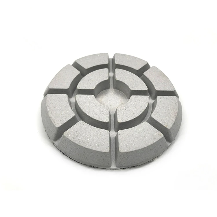 

GP09 3 Inch Diamond Floor Typhoon Resin Polishing Pads Wet Concrete Grinding Pad for Concrete Terrazzo Floor 12PCS