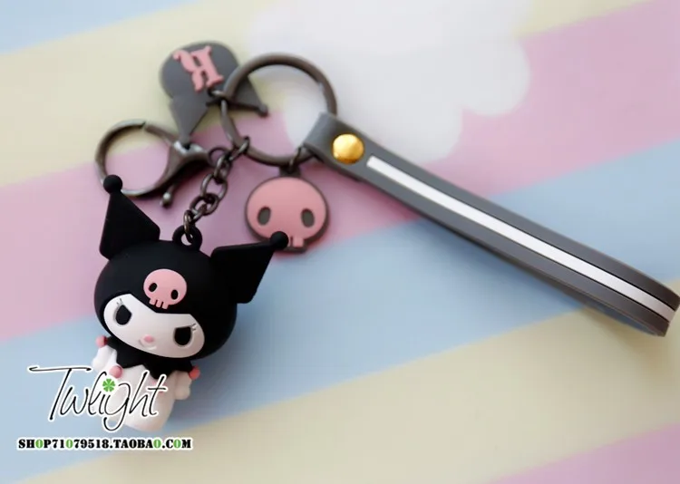 Sanrio, Hello Kitty My Melody Cinnamoroll Pom Purin BADTZ-MARU Xo мультфильм брелок сумка Подвеска Брелок для девочек Дети