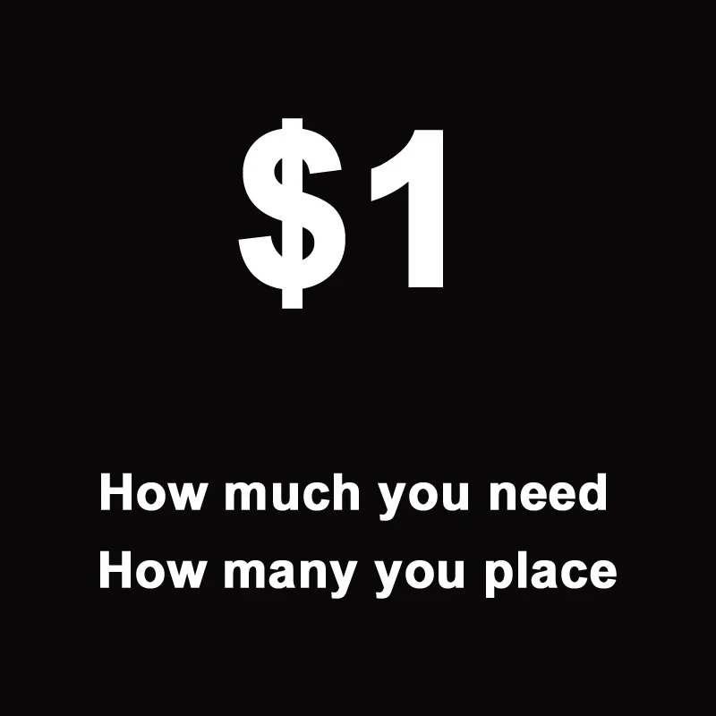 

Only for extra shipping cost or Postage Difference