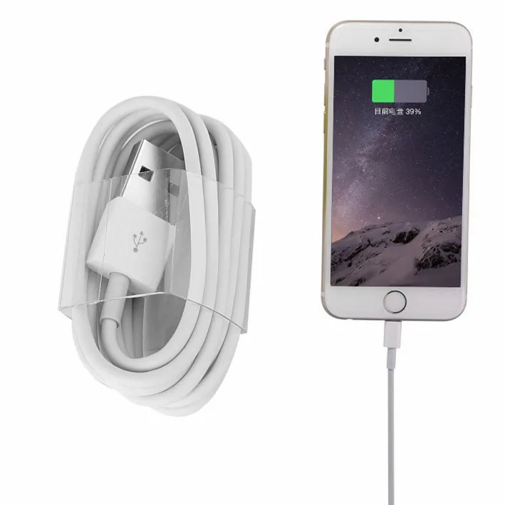 8 핀 1.5m 2m 3m USB 케이블 충전기 고품질 데이터 동기화 어댑터 케이블 아이폰 5 5s 6s 6 7 플러스 아이패드 400 개/개