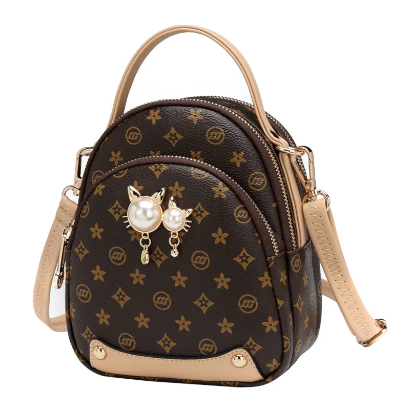 

2019 New Fashion Mini Women Handbags Luxury Fashion Famous Designer Print Shoulder Messenger Bags