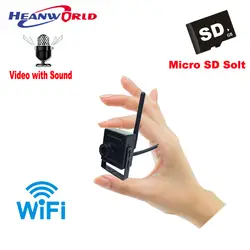 Mini IP Camera WiFi 720P Wireless Security Camera Audio CamHi App CCTV Surveillance Cam Support Micro SD Card Recording PC ONVIF