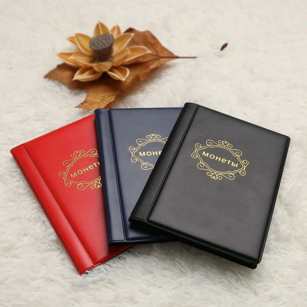 

1PC New Hobby Russian Coin Collection Book Coin Album Holders Currency Paper Money Holder School Stationery Office Supplies