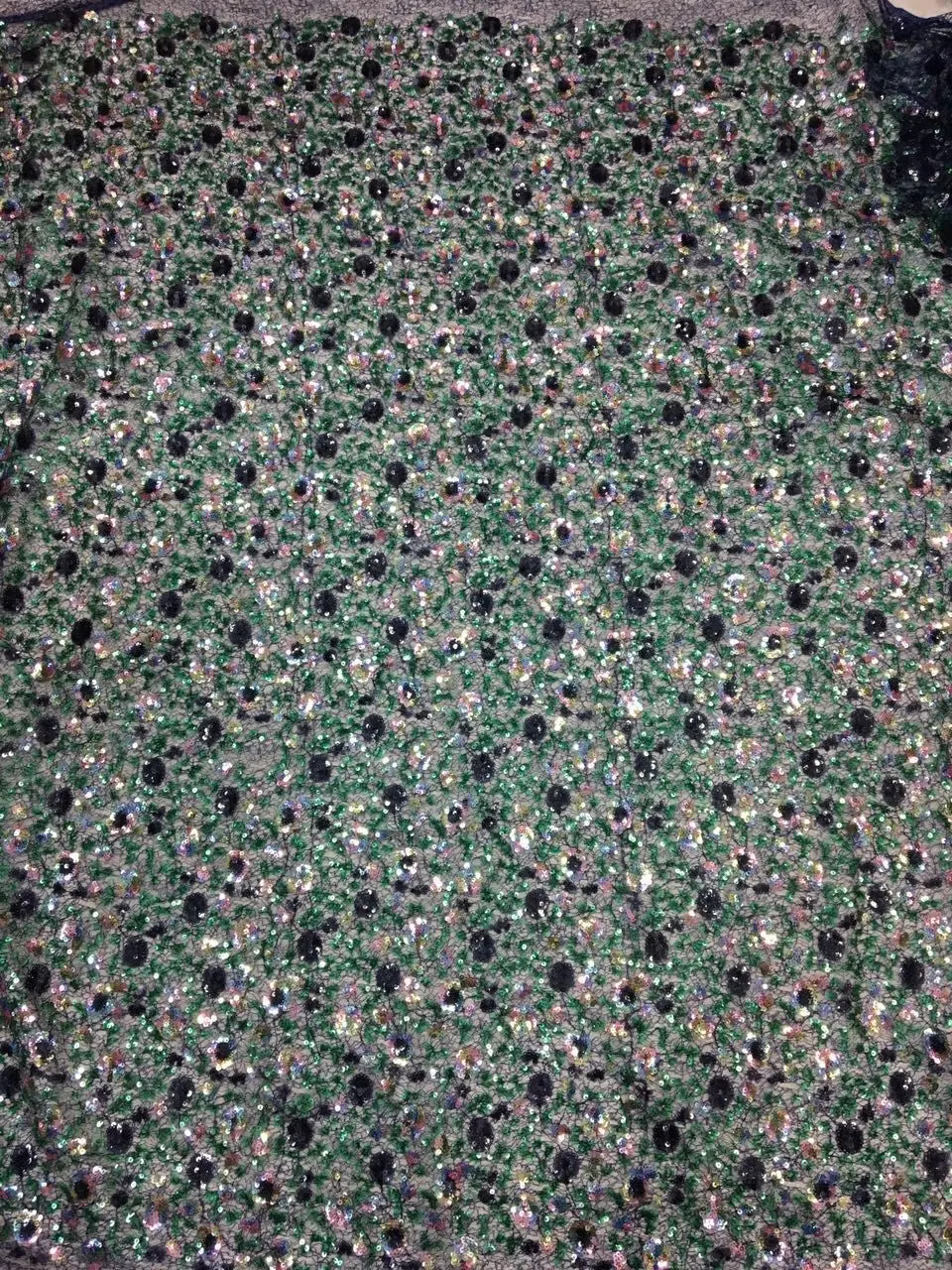 

top Quality white french net lace fabric Sparkly Embroidery Mesh french Lace Fabric with sequins for wedding dress