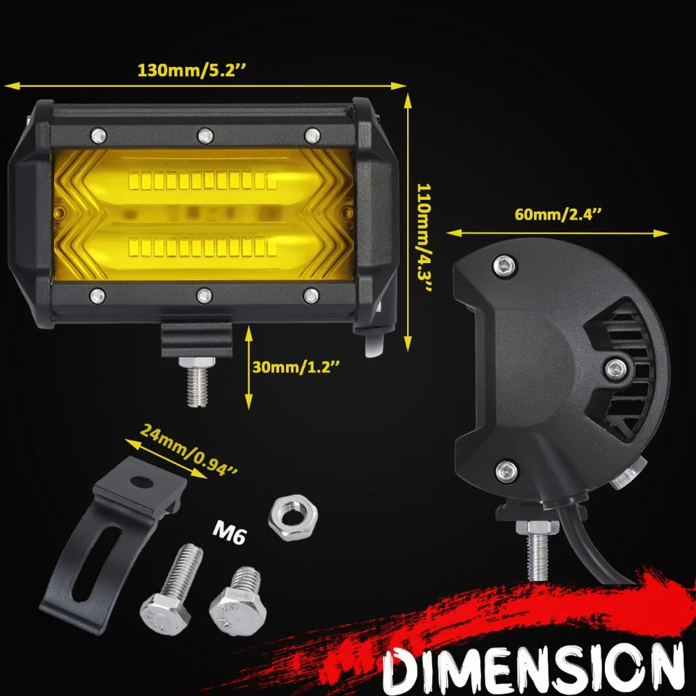 5 inch led light bar