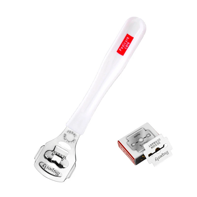 

Callus Remover Pedicure Tool Foot Care Hard Dead Skin Cutter Shaver With Replacement Accessories HS11