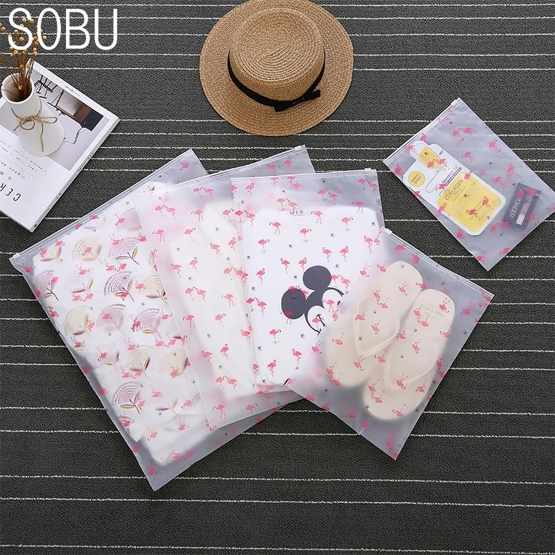 متعددة أحجام فلامنغو حقيبة سفر لمستحضرات التجميل سستة حافظة للمكياج المنظم تخزين ماكياج الحقيبة أدوات الزينة الجمال غسل عدة مربع H091