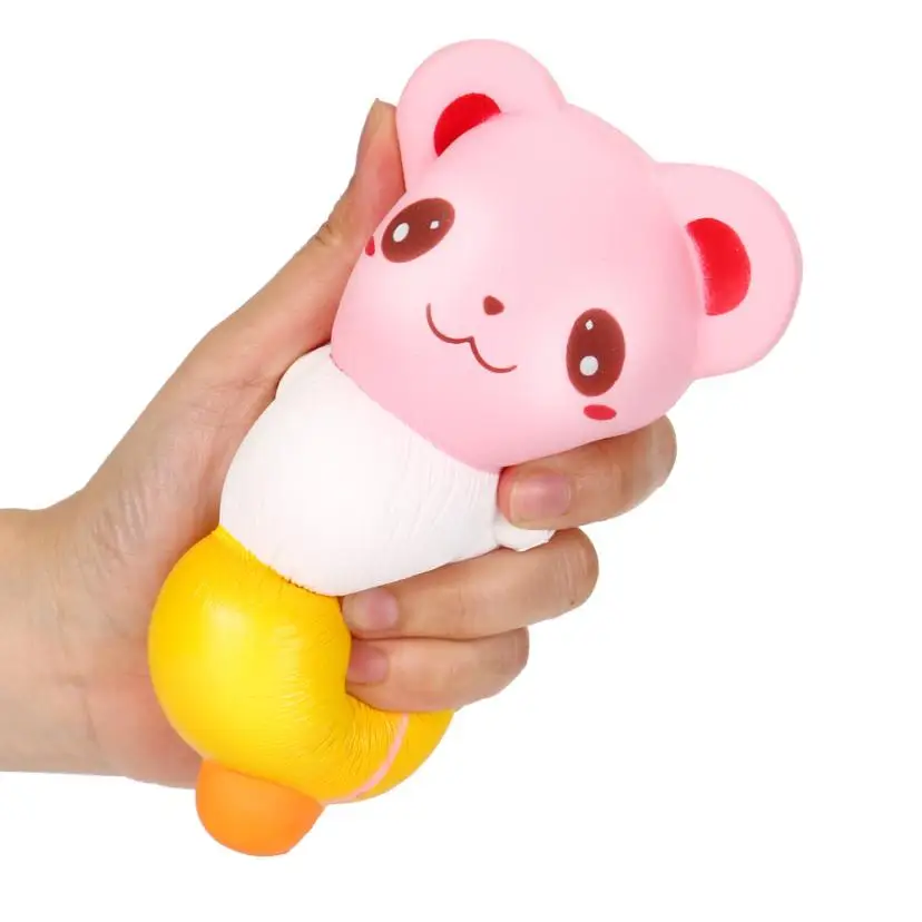 Kawaii Squishies замедлить рост Jumbo крем Ароматические Squeeze Тыква шашлык Cat Antistresses Забавные игрушки 30S8430 Перевозка груза падения