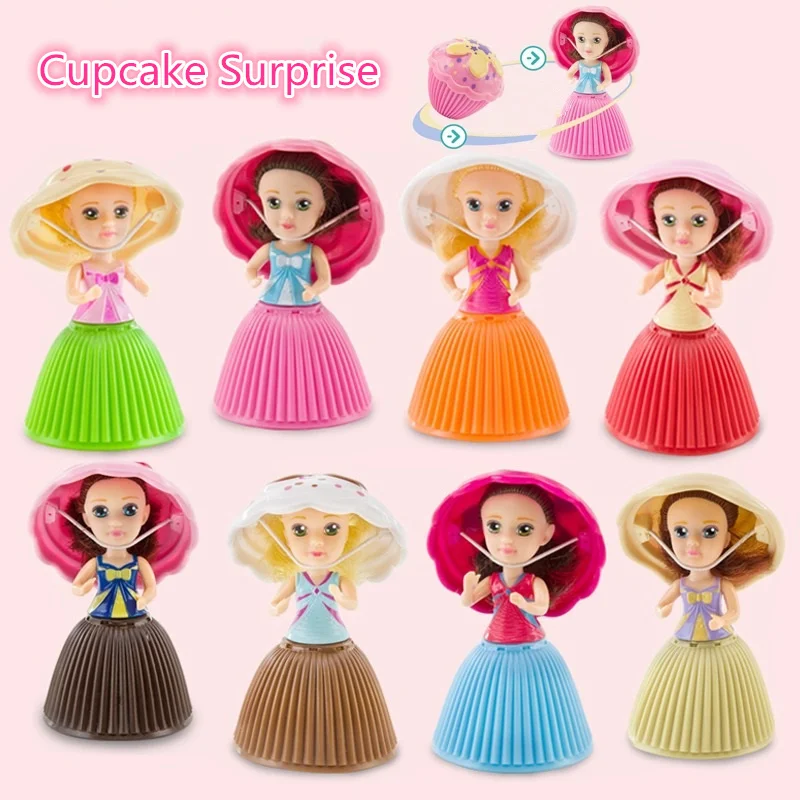 Mini Cupcake Surprise Princess Doll Sweet Smell Cup Cake Girls Dolls