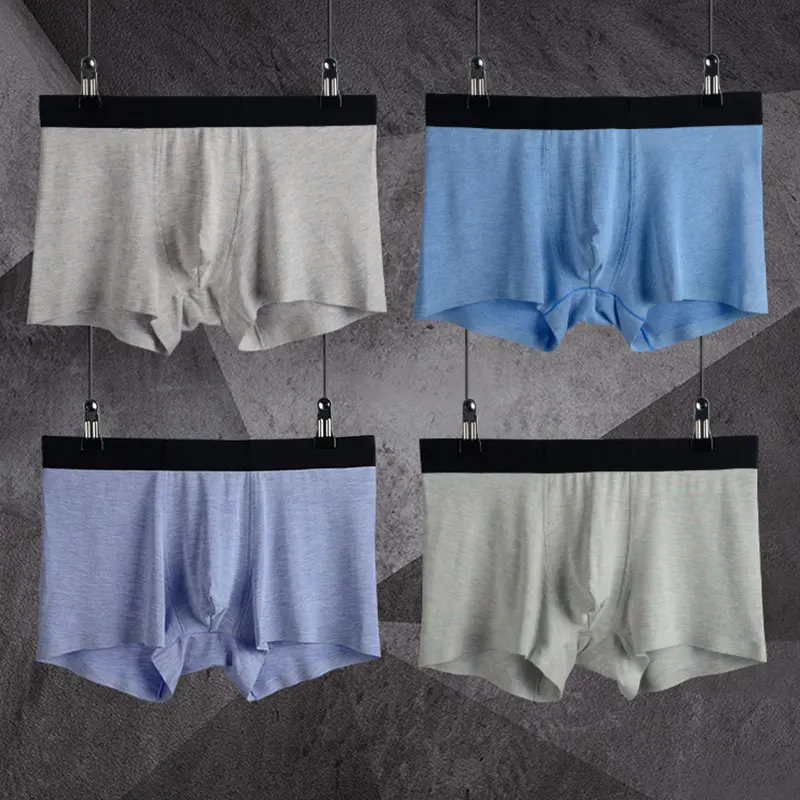 

men underwear Boxer shorts high quality Modal Seamless u convex design very soft sexy kilot male men's underpants cueca boxer