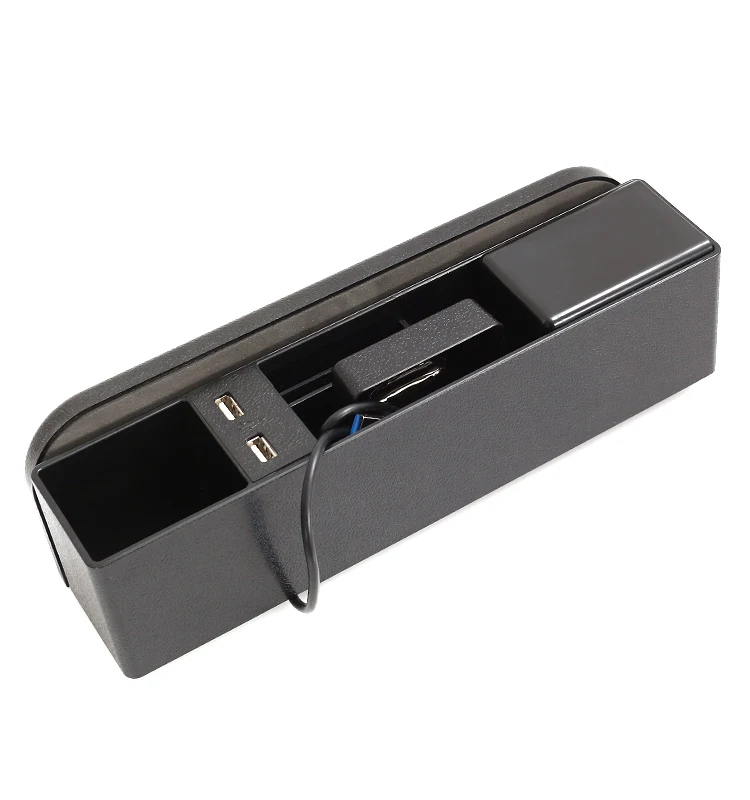 2 USB Порты и разъёмы) автокресло щелевая коробка для хранения сиденья Gap хранения Организатор автомобиль Укладка Уборка аксессуары