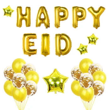 

happy EID balloon celebrate Eid mubarak party decoration