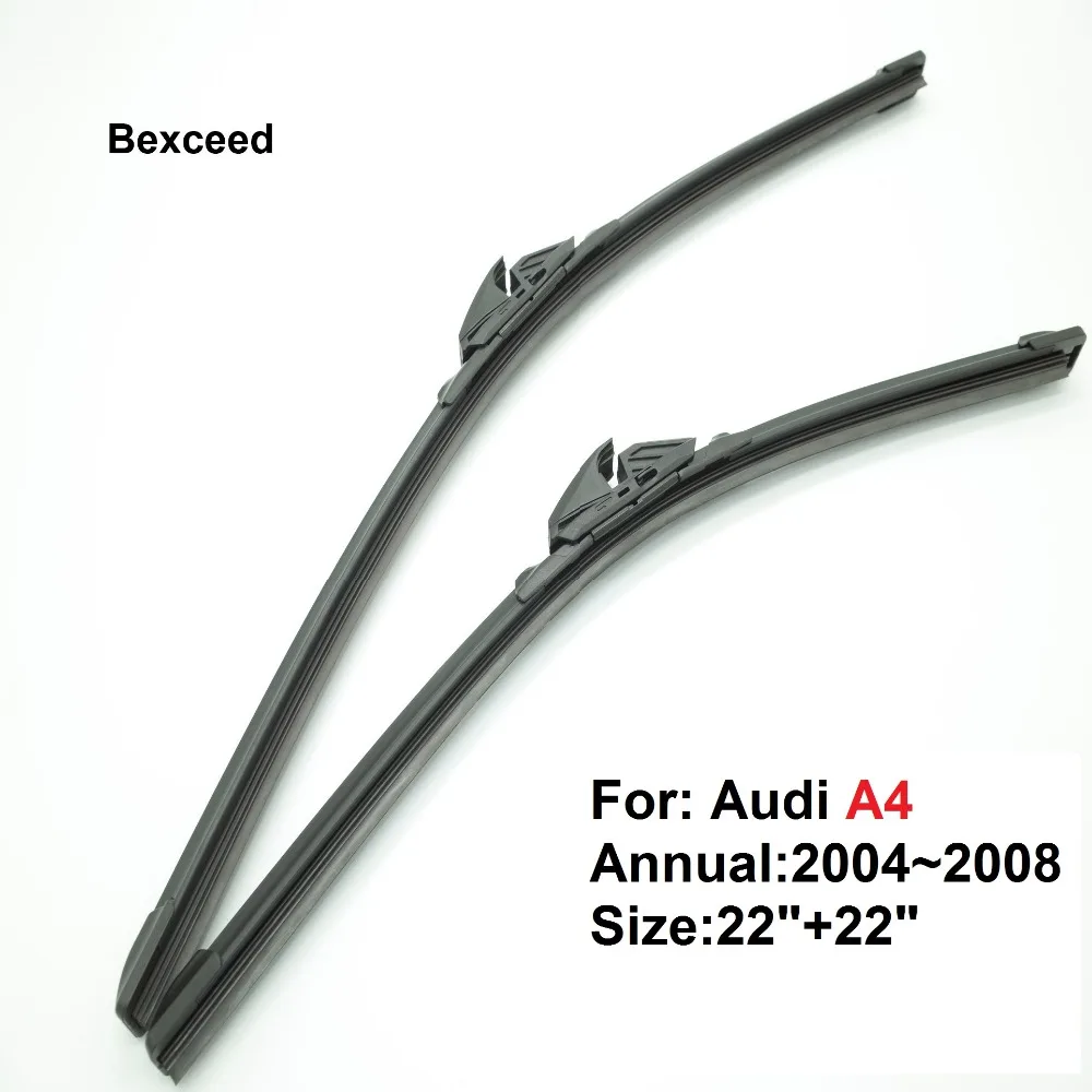 Wipers Blade For Audi A4 B7 22"+22" High Quality Bexceed of wiper arm