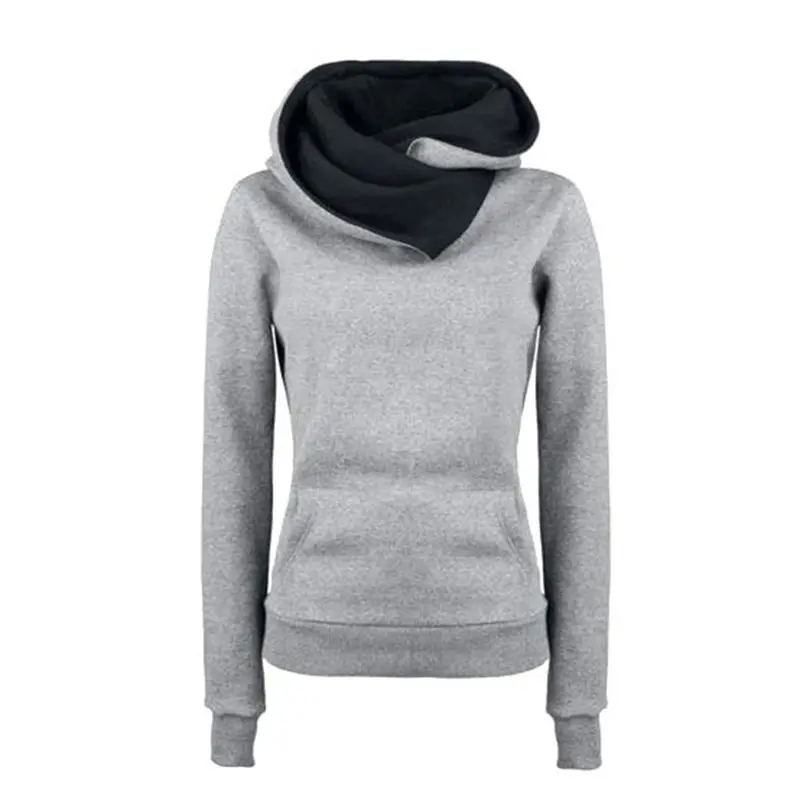 Women Hoodies Plus Size Gothic Long Sleeve Top Casual Black Hooded Sweatshirt Pocket Autumn Winter Thin Simple Fashion Tracksuit Women Hoodies Plus Size Gothic Long Sleeve Top Casual Black Hooded Sweatshirt Pocket Autumn Winter Thin Simple Fashion Tracksuit