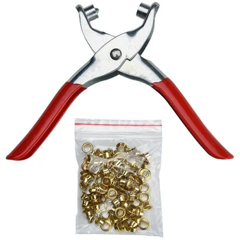 

Hole Punch Hand Pliers Rivets Pliers And Rivet Punching Leather Belt tool Eyelets Grommets For Shoes Bags Leather Belt Plier 1