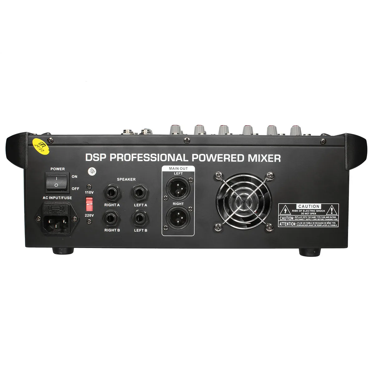 48V Phantom Мощность смеситель USB 6-канальный усилитель DJ караоке аудио микшер Поддержка USB накопитель устройство чтения карт памяти для производительность Семья