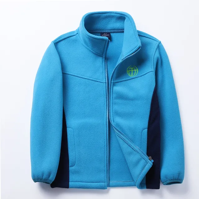 New 2019 spring autumn children kids jackets hoodies big boys girls polar fleece hoodies sweatshirts thick warm soft 3