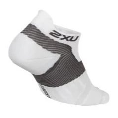 Мужские носки Вектор 2XU для бега(M(M), Белый/Серый