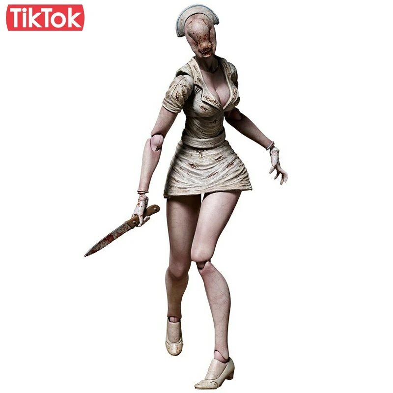 Игра тихий холм 2 пузырьковая голова медсестры SP061 мультфильм игрушка фигурка