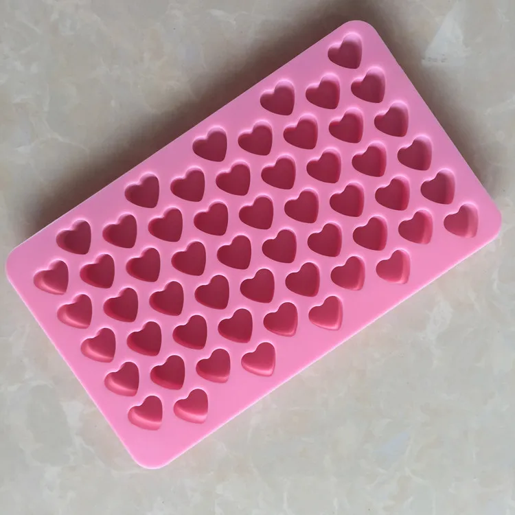 small love chocolate mold silicone ice tray DIY baking Mini Heart soap molds
