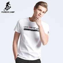 Пионерский лагерь, новая футболка с коротким рукавом, Мужская брендовая одежда, модная белая футболка с принтом, Мужская качественная хлопковая футболка ADT702182