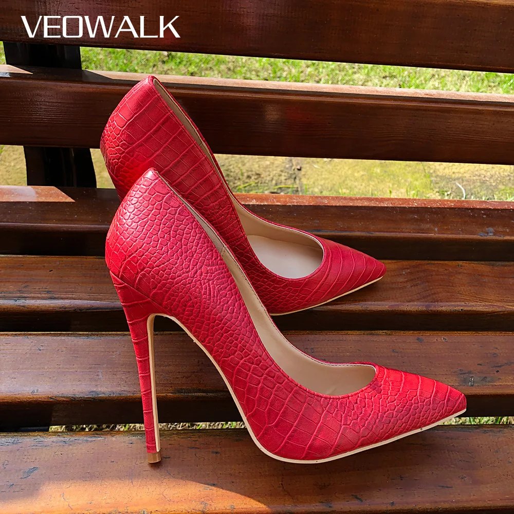 red snake heels