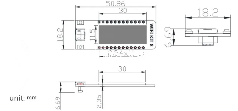 ESP8266 IOT Интернет вещи развитию для Arduino 0.96 дюймов синий OLED Дисплей WI-FI комплект 8 модуль 32 м flash IIC nodemcu