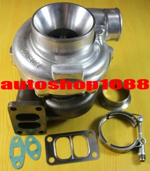 

T70-1 GT35 GT3582 a/r.70 housing a/r.84 T3 360 degree thrust Journal bearing just oil cooled 400-500hp turbo turbocharger