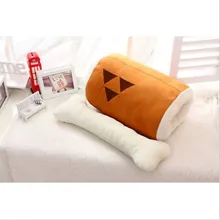 Monster Hunter огромная подушка для мяса на гриле с костями, плюшевая кукла для барбекю 18"