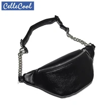 Модная женская поясная сумка с ремнем, Высококачественная кожаная женская сумочка, сумки через плечо, сумка на ремне, стиль унисекс, многофункциональная