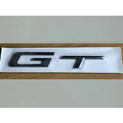 10 шт. автомобиля-Стайлинг GT логотип авто задний багажник загрузки наклейки эмблема значок автомобиля подходит для всех автомобилей серии Авто наклейки эмблемы - Название цвета: GT ABS