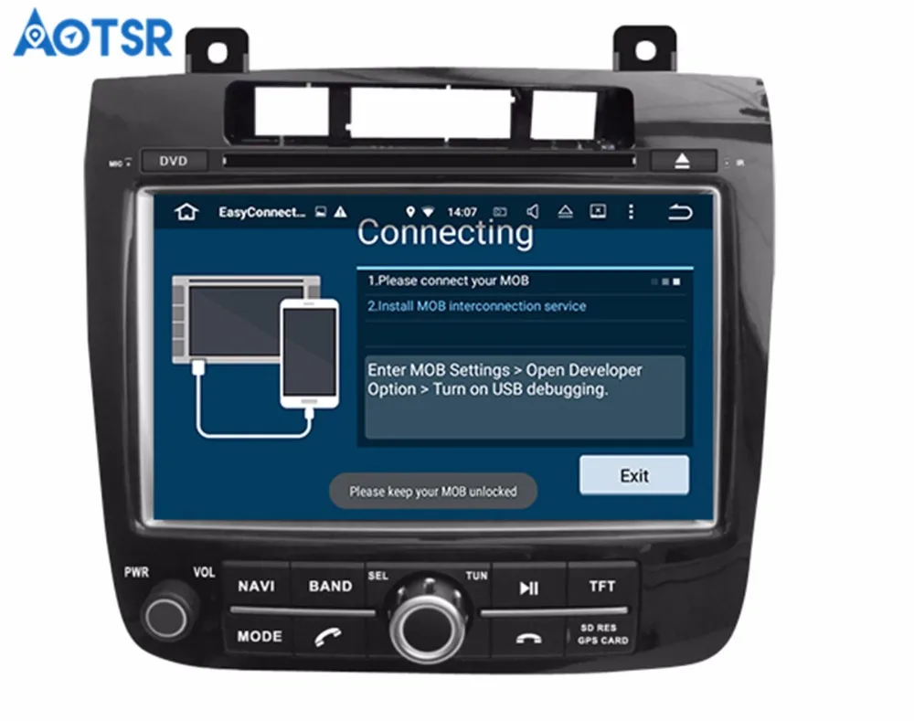 Discount 8 Inch HD 1024*600 Android 7.1 8.0 Car GPS navi multimedia For VW Volkswagen TOUAREG 2010+  recorder unit car radio satnav WIFI 5
