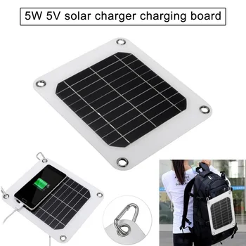 

Hot New 5V 5W Solar Charging Panel Battery Power Charger Board for Mobile Phone HY99