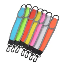 Спорт на открытом воздухе светодиодный светящийся подвесной ремень светодиодный индикатор сигнала Велоспорт рюкзак Предупреждение свет подвеска со шнурком