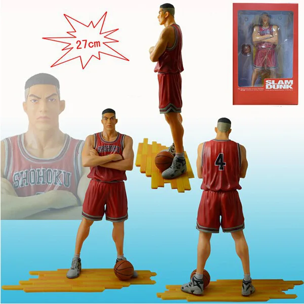 Аниме Slam Dunk Shohoku Sakuragi Hanamichi рукава каэд Takenori Akagi ПВХ экшн фигурки баскетбольные