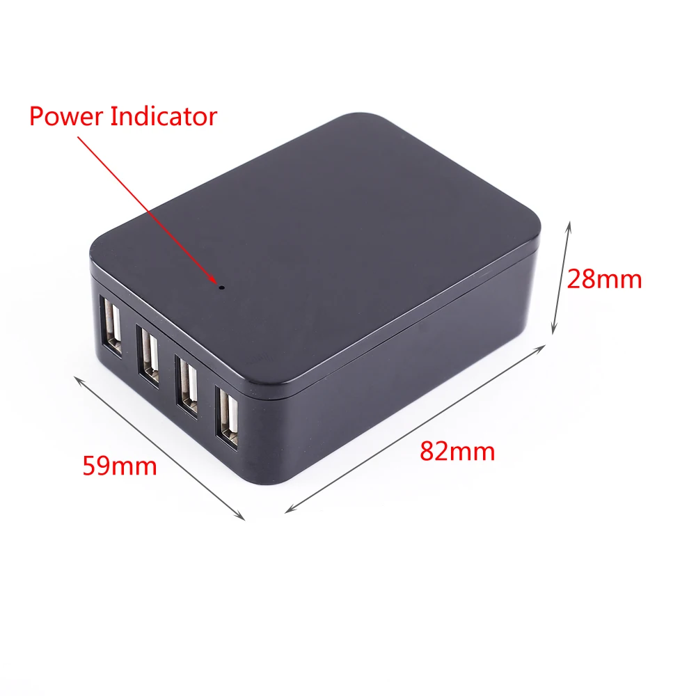 USB Зарядное устройство для ступенчатого понижения Питание 4-USB Выход 9V 12V 24V 36V 5V 5A понижающий преобразователь для умного дома/робот