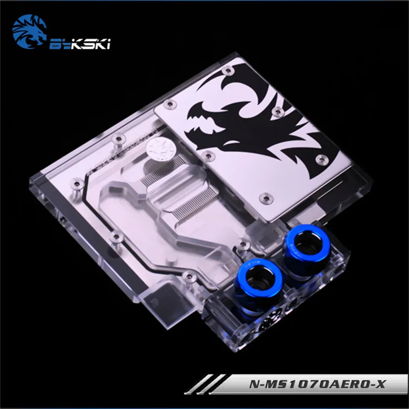 Блок питания Bykski для графической карты MSI GeForce GTX 1070 AERO 8G OC RGB или RBW|gpu water block|water blockgpu
