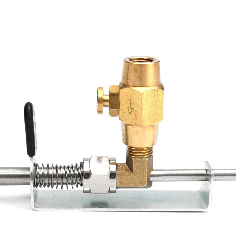 New Stainless Steel Beer Homebrew Keg CO2 Bottle Filler with Ball Lock Connector Kit