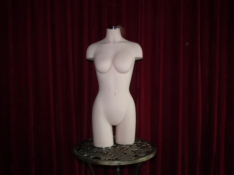 Силиконовые бикини и манекен с изображением бюстгальтера