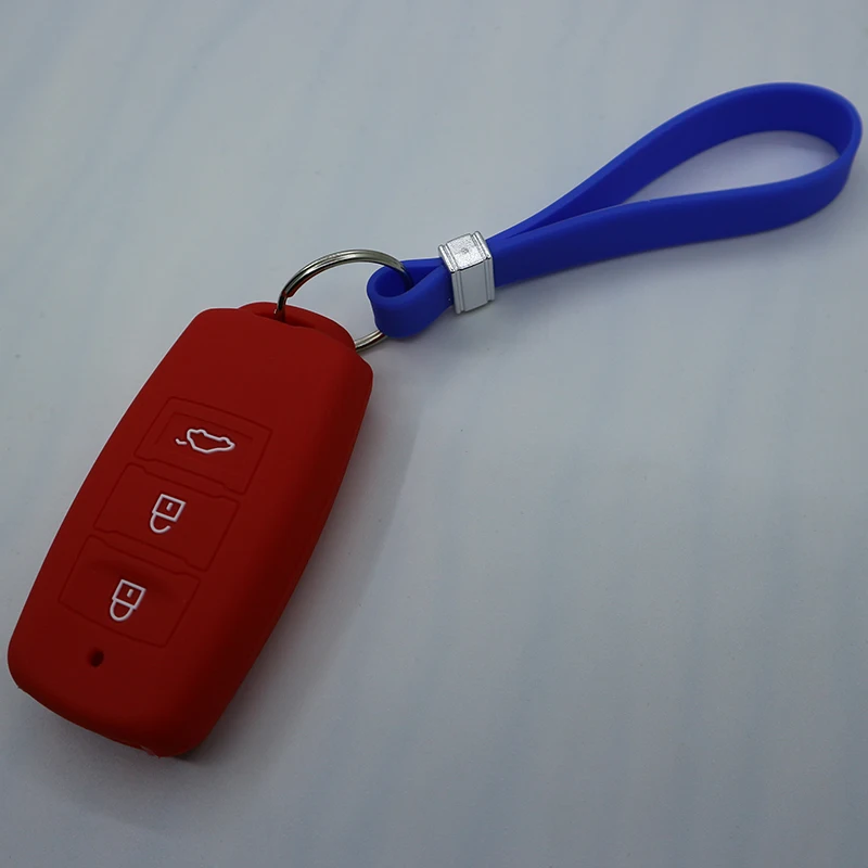 Силиконовый брелок для ключей браслет брелок резиновый брелок кольцо для ключей автомобиля для Dacia Duster Logan Sandero Lodgy автомобильный пульт дистанционного управления