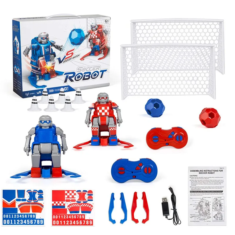 Eachine ER10 Smart RC Robot Cartoon Play Soccer Robot Remote Control Toys Electric Football Robot Indoor Toys for Children Gifts