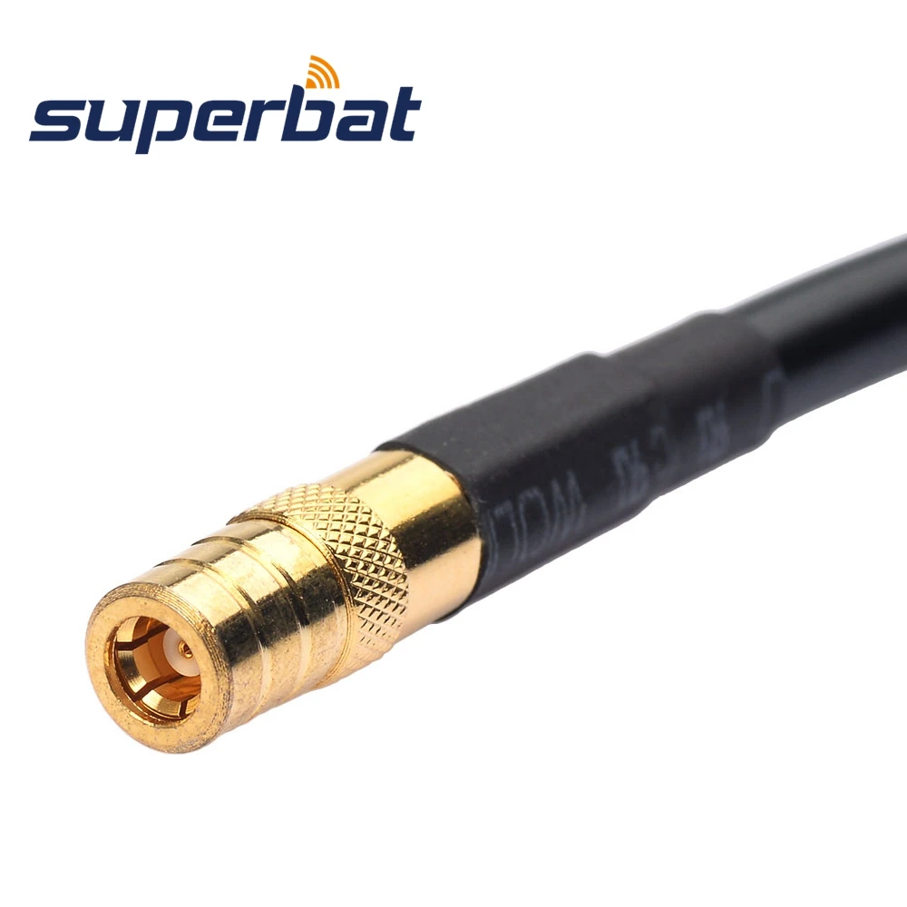 Superbat Truck/Home Commercial/Boats Marine Satellite Radio Antenna Replacement Cable SMB Receiver Connection for Sirius XM