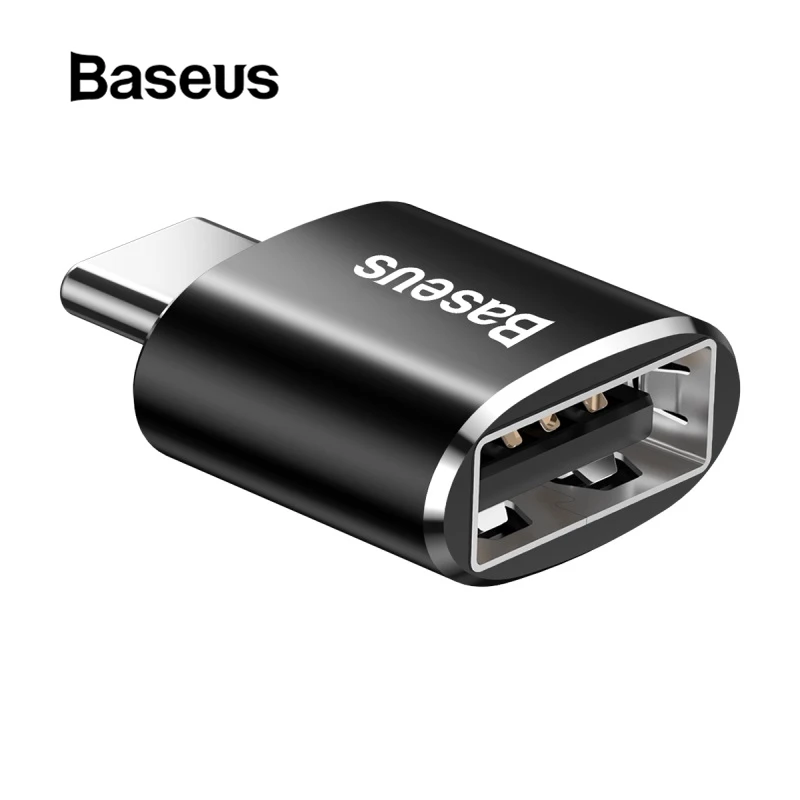 

Baseus Type C Male to USB Female OTG Adapter Type-c OTG Converter Charger Plug Adapter Converter for USB Female to Type-C Male