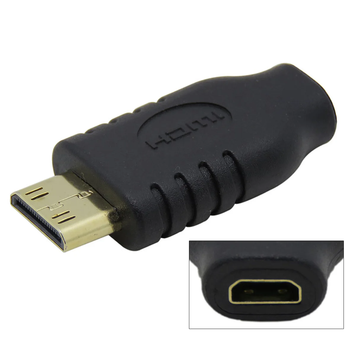 CY Type D Micro HDMI Socket Female to Type C Mini HDMI 1.4 Male