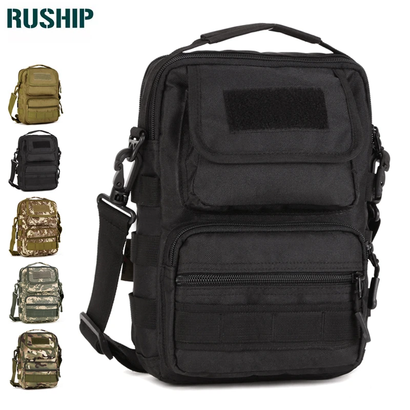  Tactical Hunting Military Messenger Bag Travel Hike Handbags Nylon 1000D Waterproof Man Crossbody S