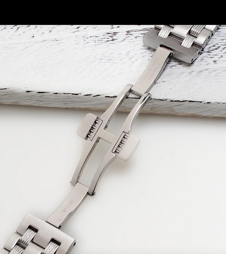Сталь ремешок для tissot T065 Сталь часы сеть с морскими звездами точность Сталь браслет, 19 мм ширина специальный дуги полосы