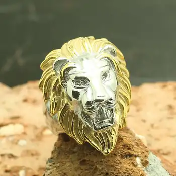 

Size 7 to size 15 316L Stainless Steel Lion Ring