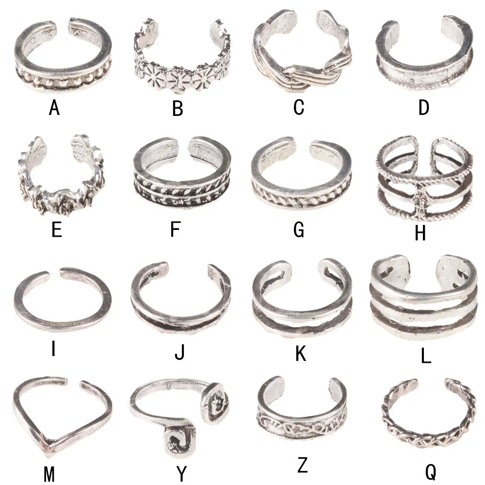 

1PCS SELL Beach Toe Rings Rose Gold Anti-allergy Smooth Simple Wedding Couples Rings Bijouterie for Man or Woman Gift